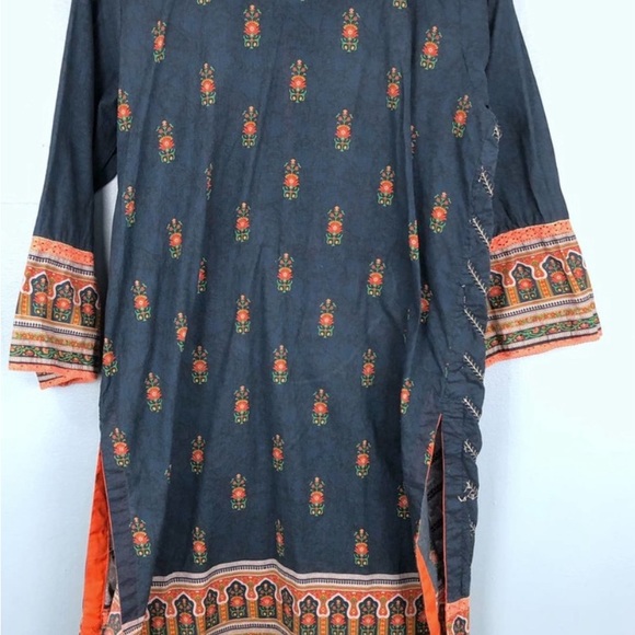 Bin Saeed Pakistani Embroidery Dress size Large - Picture 3 of 3